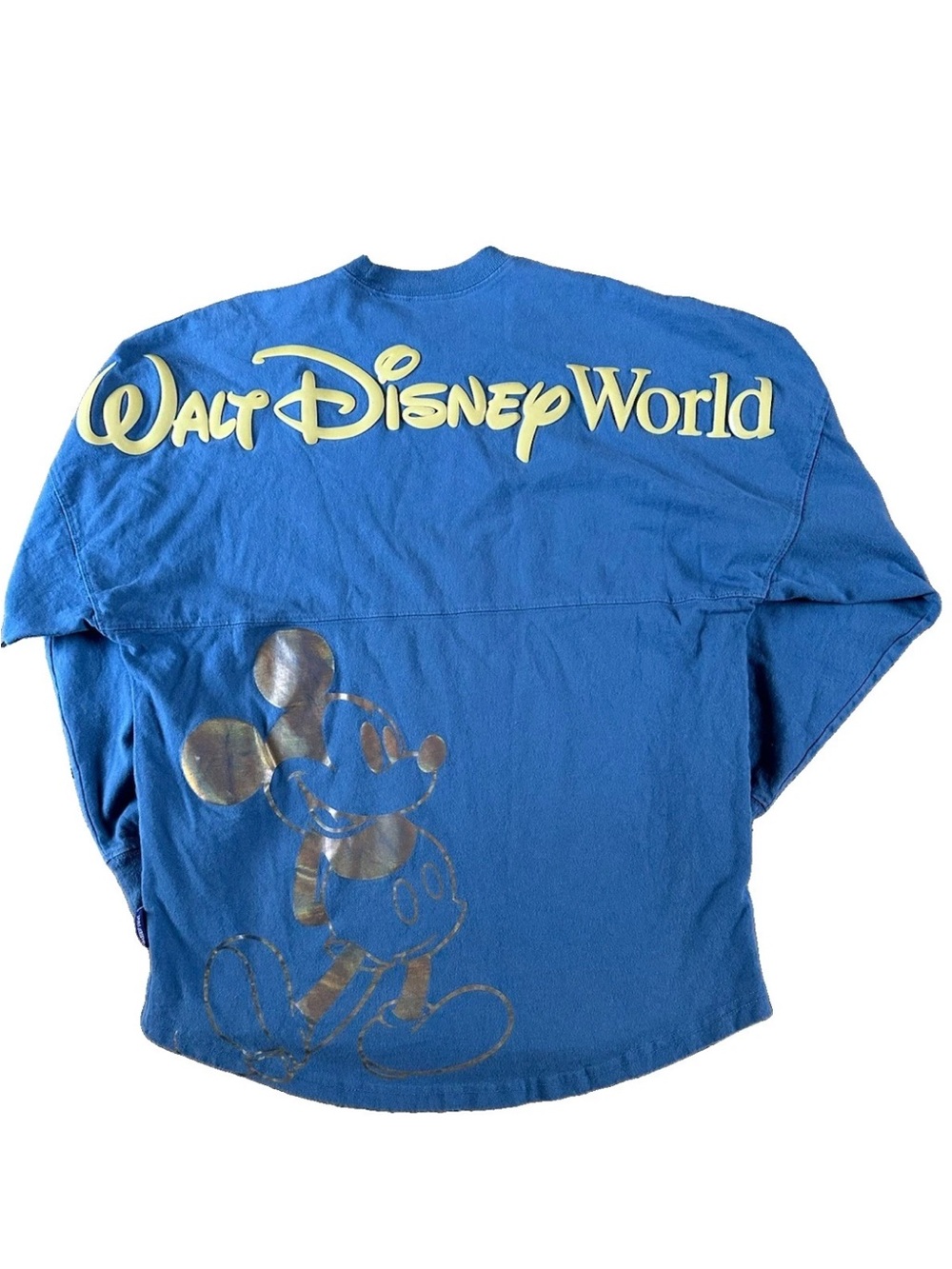 Walt Disney World 50th Anniversary Blue Spirit Jersey Size XS